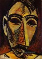 Head of a Man 1907 cubism Pablo Picasso